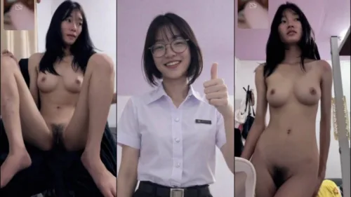 คลิปหลุด แว่นส์ มีค่าเทอมยังจ้า เห็นช่องผ่านติกตอกอยู่ไม่คิดว่ามีหลุดหุ่นดีขนาดนี้